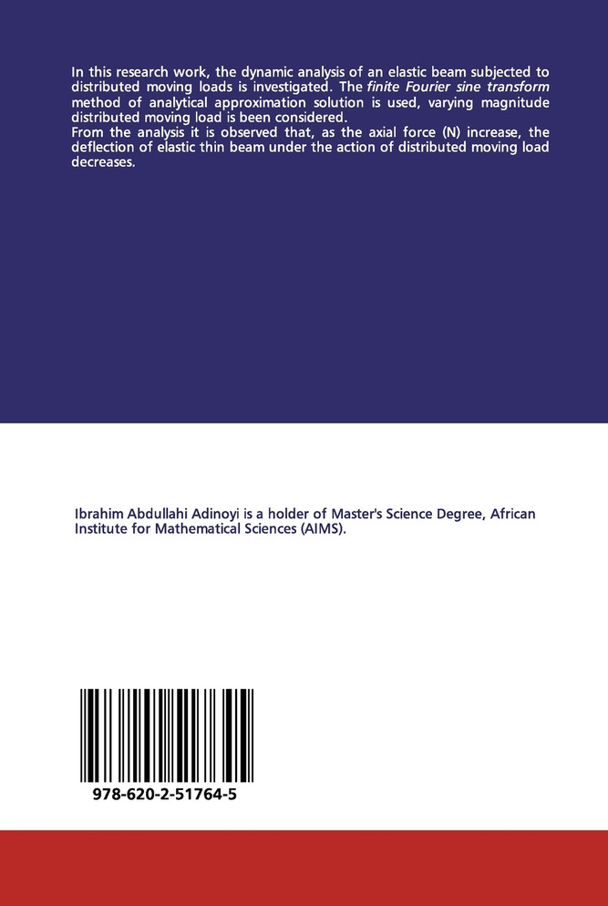 Dynamic Analysis of An Elastic Beam