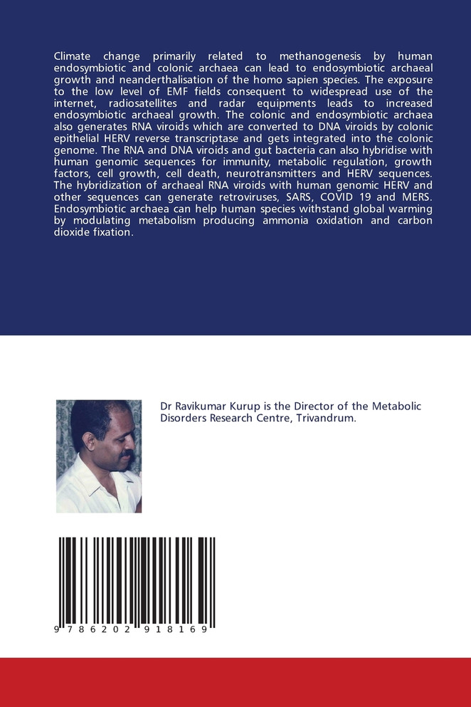 Denovo Origin of the COVID19 Virus in Human Endosymbiotic Archaea