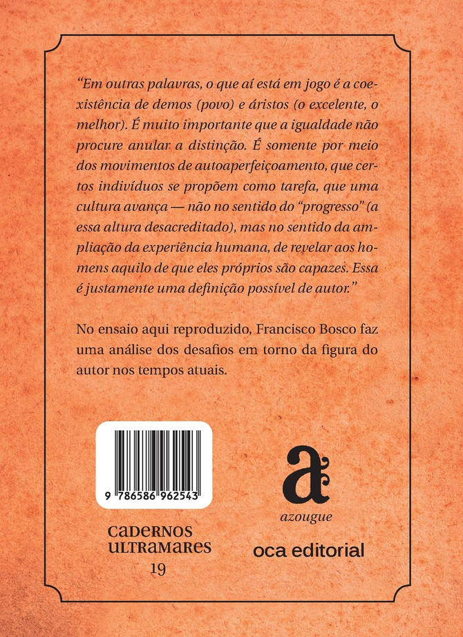 O futuro da ideia de autor