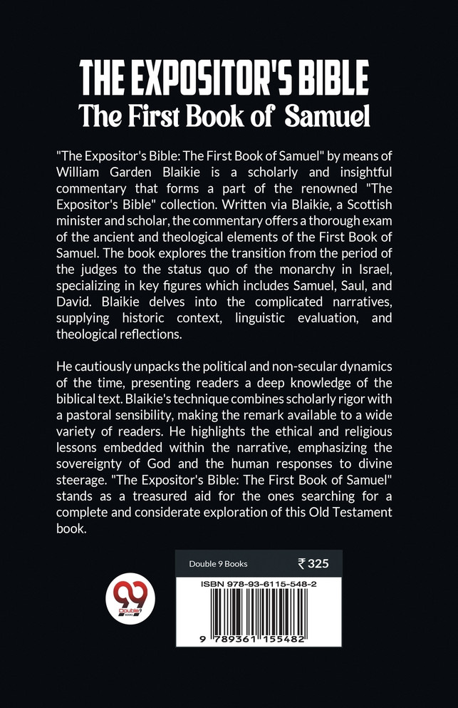 The Expositor's Bible The First Book of Samuel