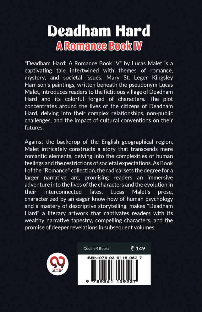 Deadham Hard A Romance Book IV
