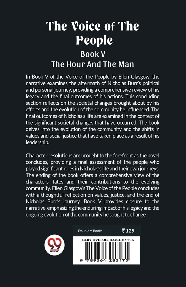 The Voice Of The People Book V The Hour And The Man