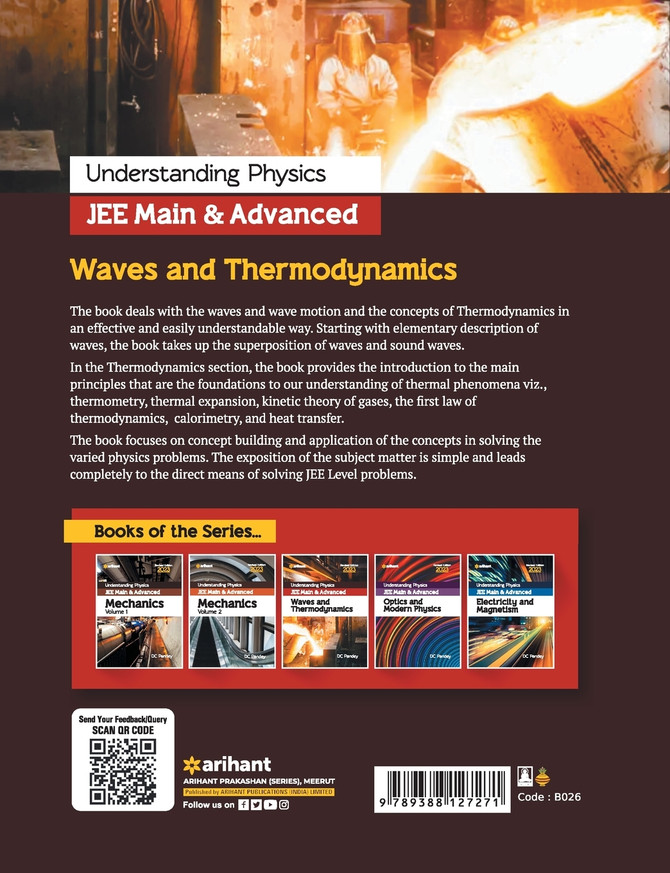 Understanding Physics JEE Main and Advanced Waves and Thermodynamics 2023-24
