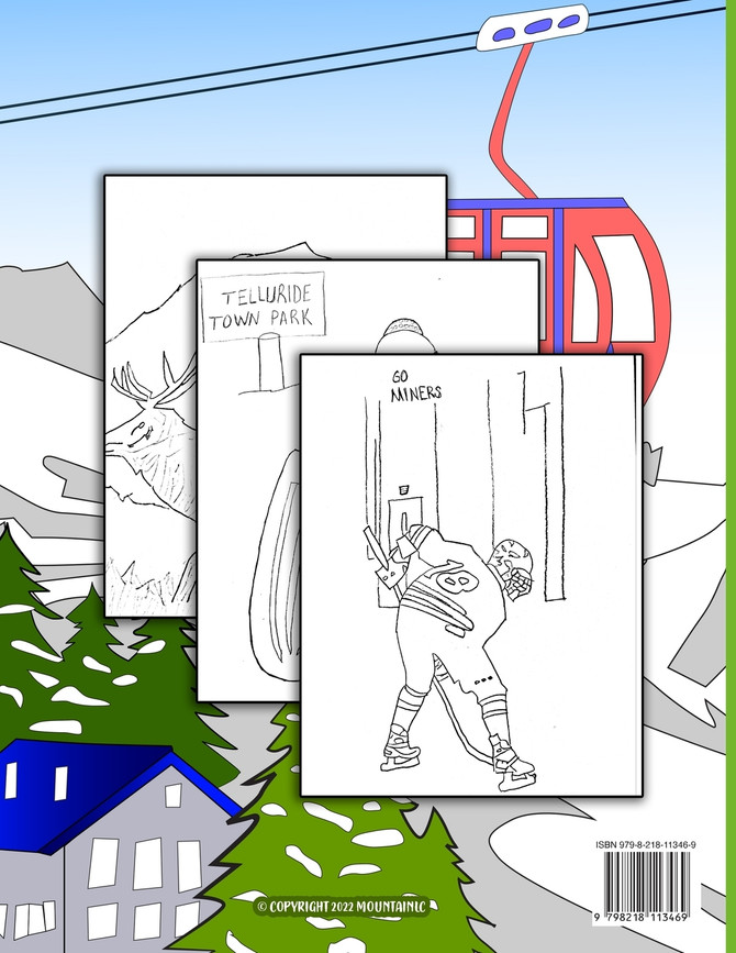Telluride Winter Coloring Book