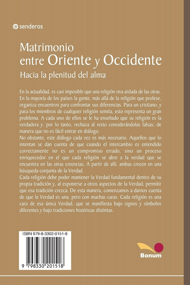 Matrimonio entre Oriente y Occidente