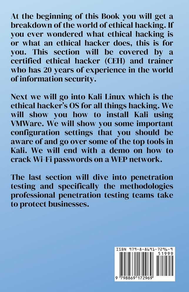 Kali Linux, Ethical Hacking And Pen Testing For Beginners
