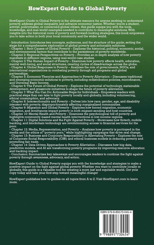 HowExpert Guide to Global Poverty