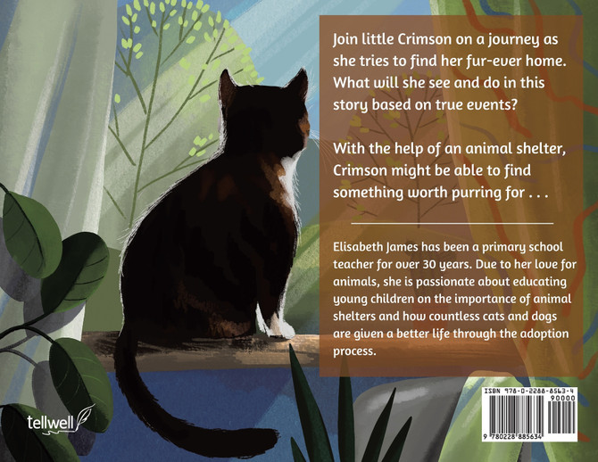 Crimson the Adopted Cat