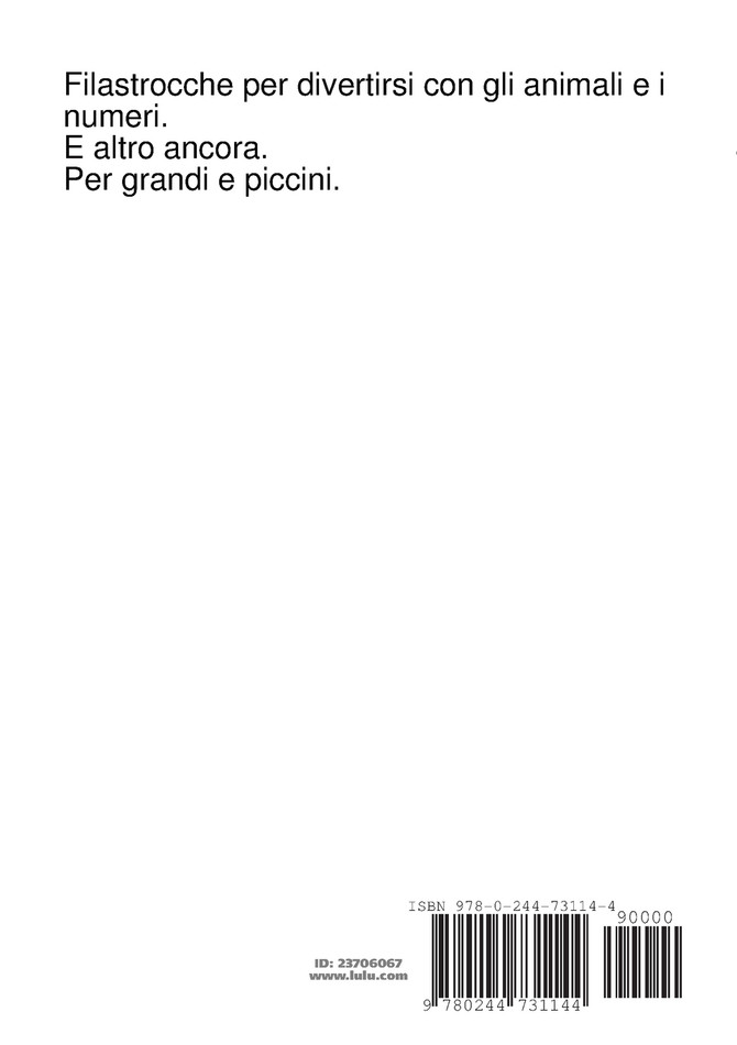 storie di gatti, cani, numeri e versi matti