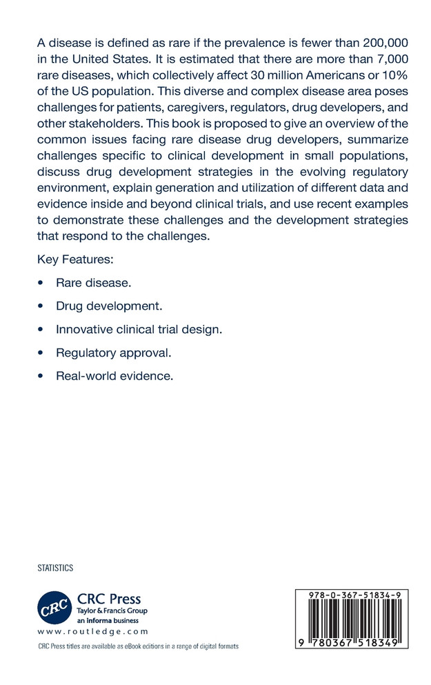 Drug Development for Rare Diseases
