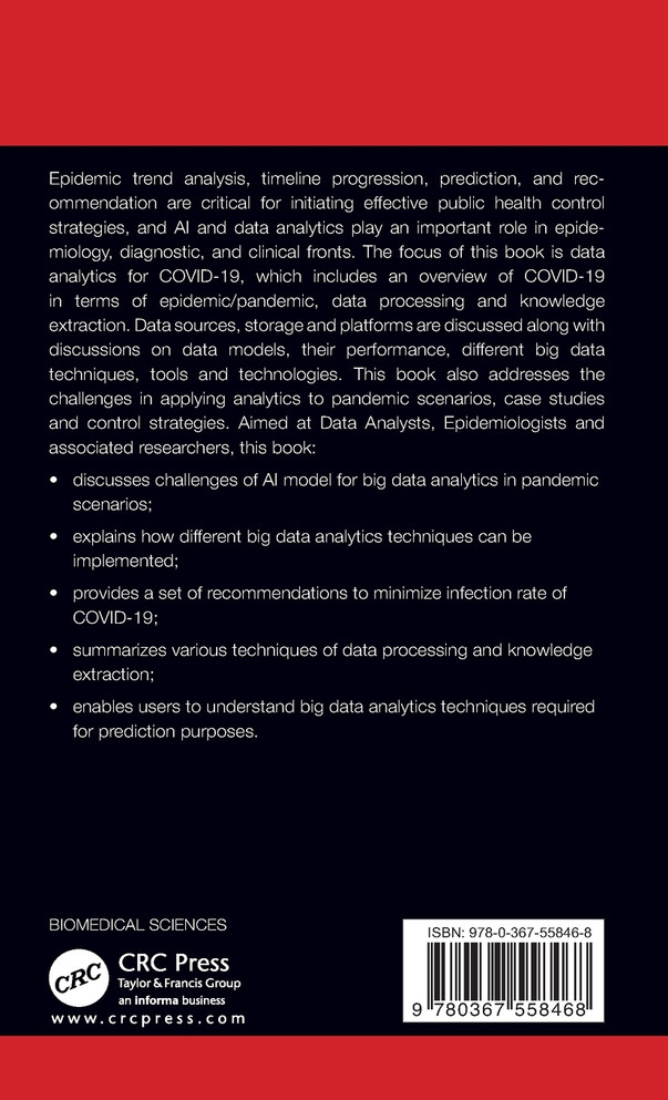 Data Analytics for Pandemics