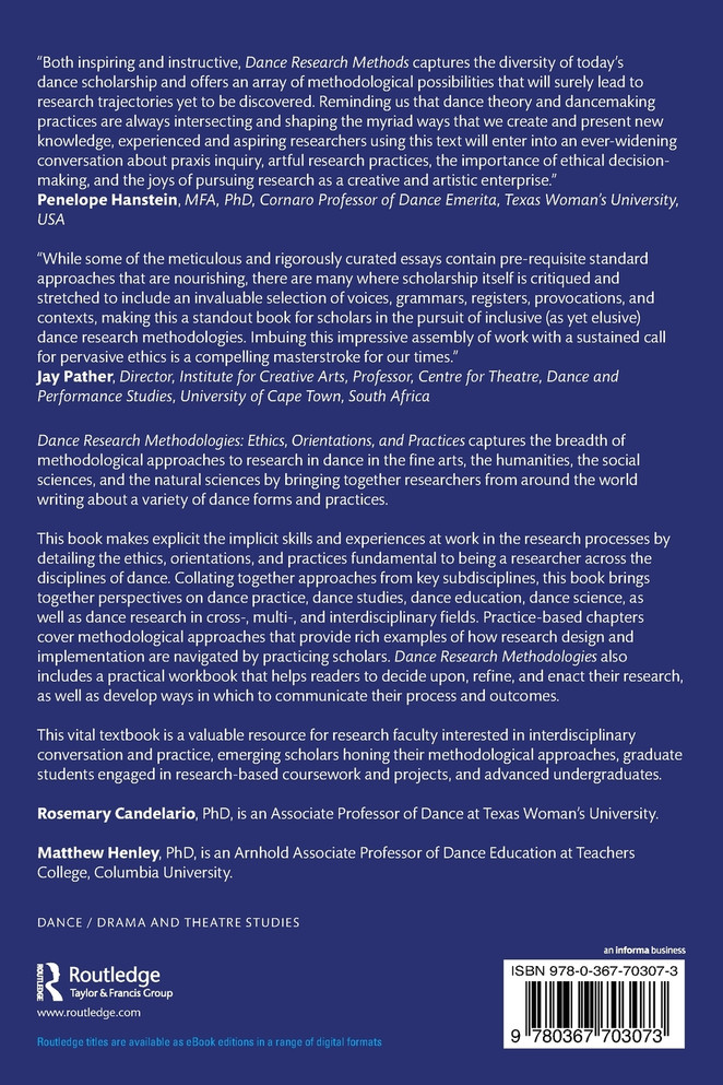 Dance Research Methodologies