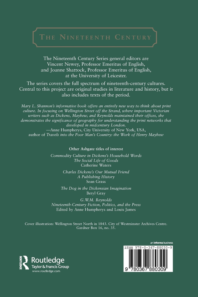 Dickens, Reynolds, and Mayhew on Wellington Street