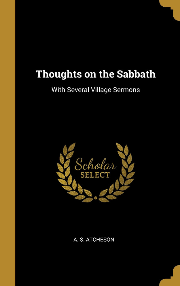 Thoughts on the Sabbath