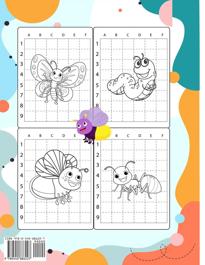 How to Draw Bug Activity Book for Kids