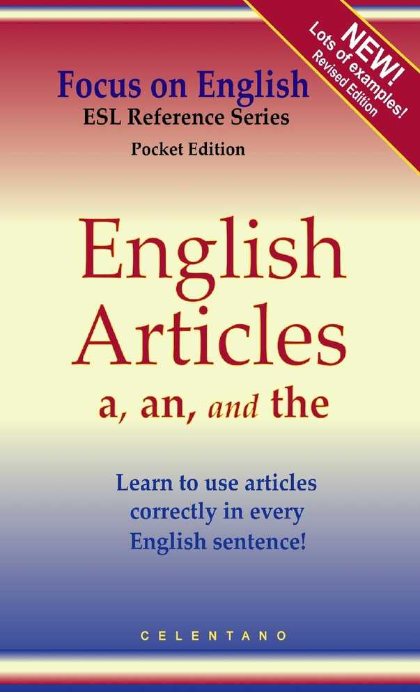 English Articles A, AN, and THE
