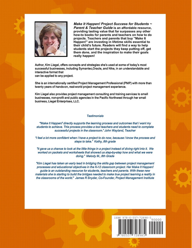 Make It Happen! Project Success for Students - Parent and Teacher Guide
