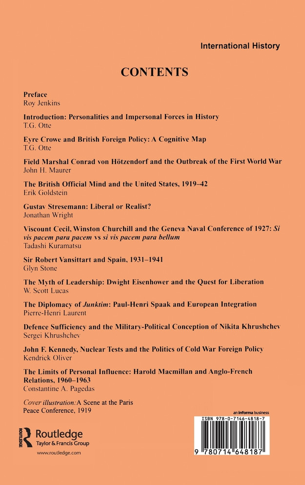 Personalities, War and Diplomacy