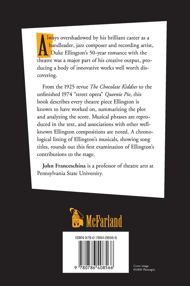 Duke Ellington's Music for the Theatre