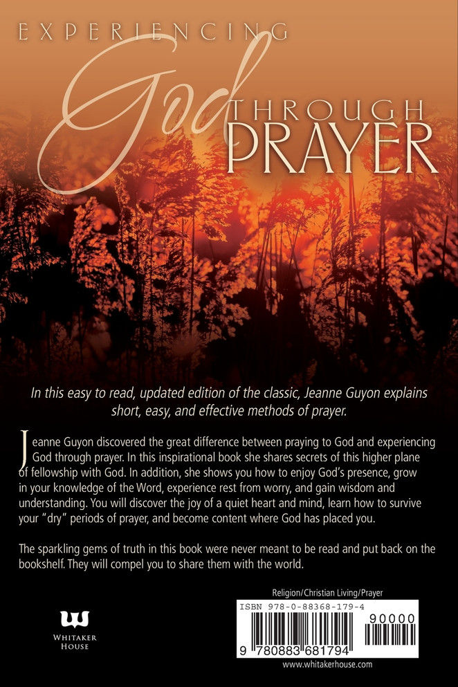 Experiencing God Through Prayer (Updated)