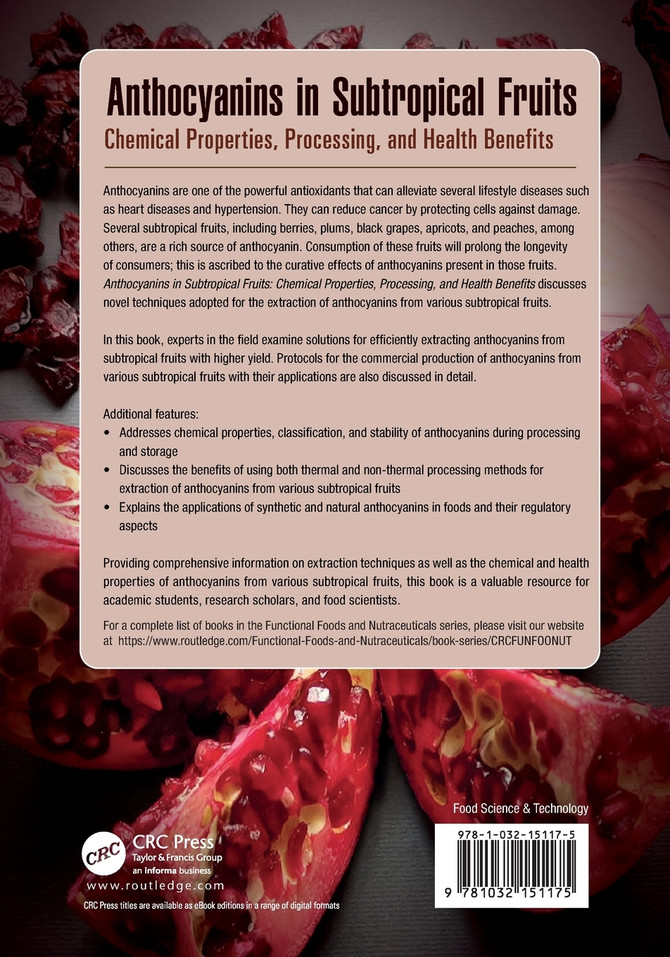 Anthocyanins in Subtropical Fruits