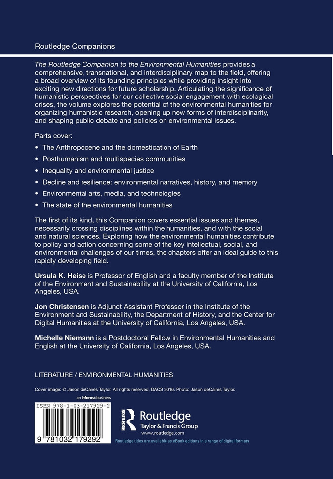 The Routledge Companion to the Environmental Humanities