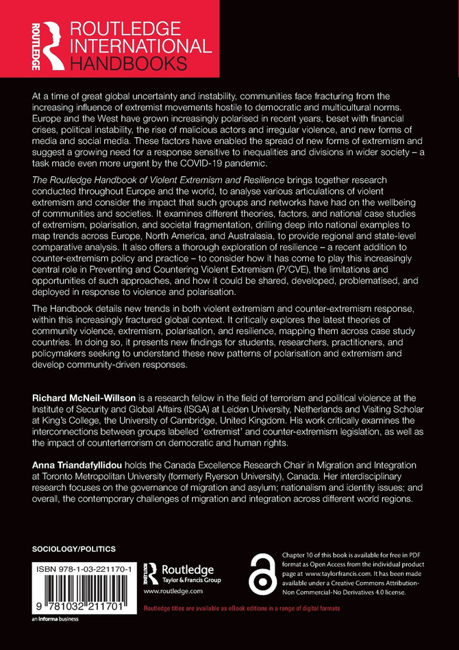 Routledge Handbook of Violent Extremism and Resilience