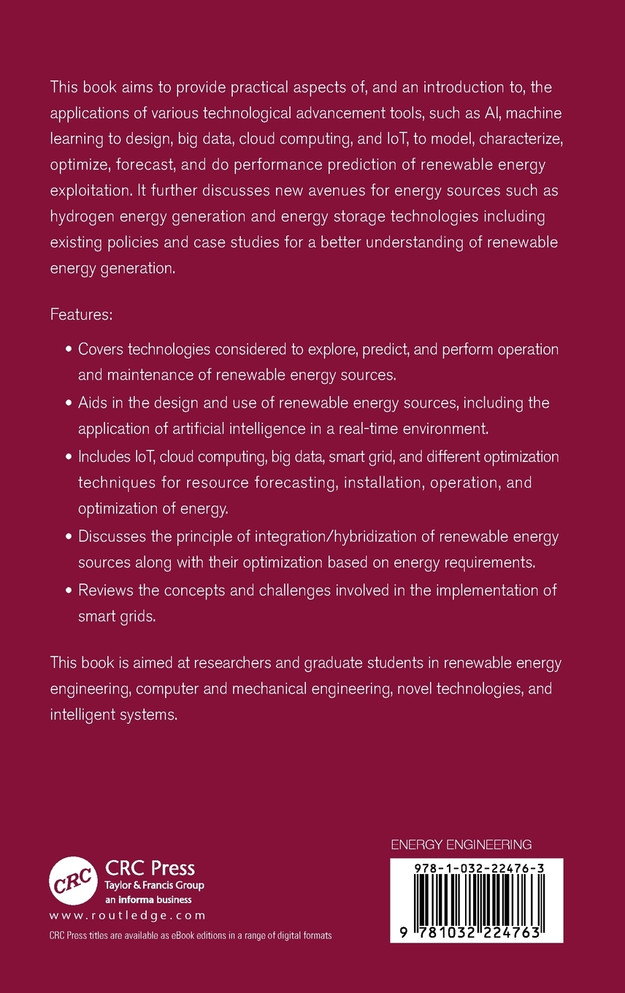 Enabling Methodologies for Renewable and Sustainable Energy