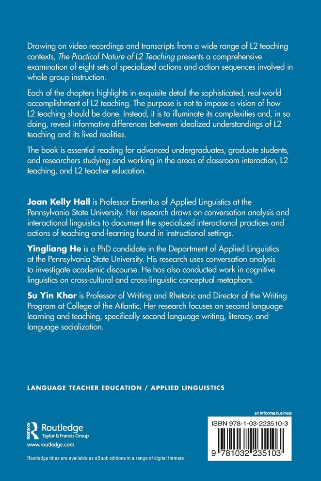 The Practical Nature of L2 Teaching