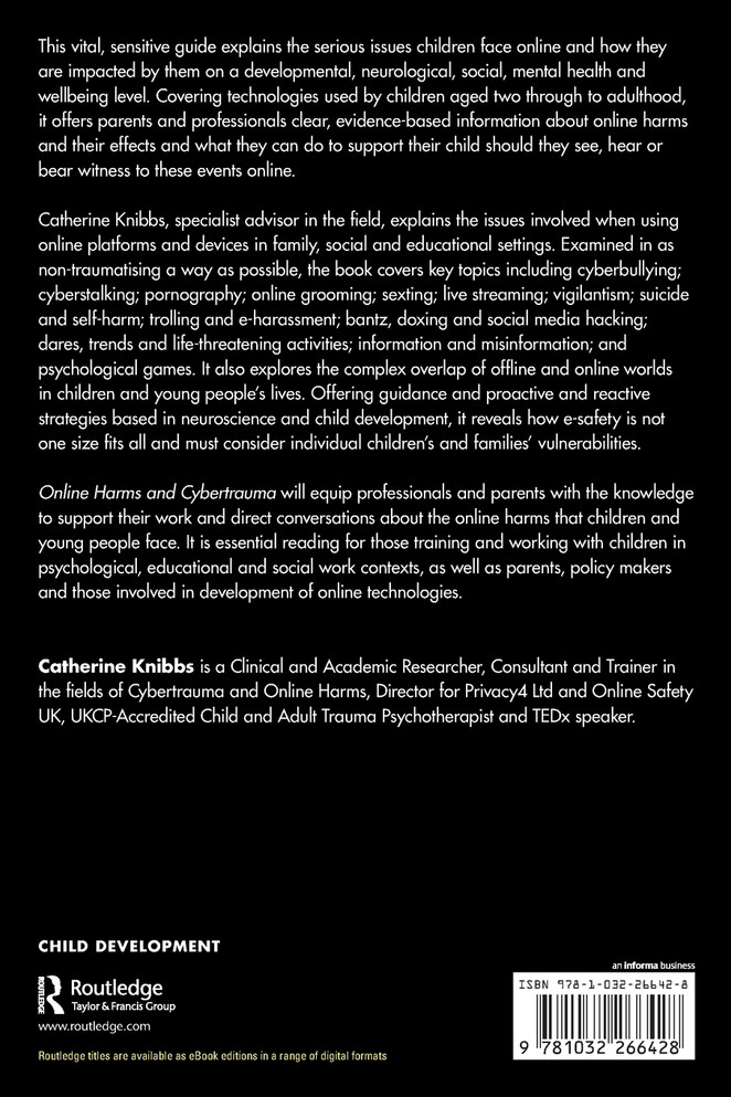 Online Harms and Cybertrauma