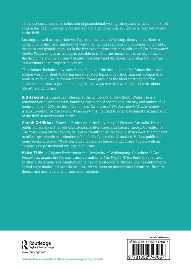 The Postcolonial Studies Reader