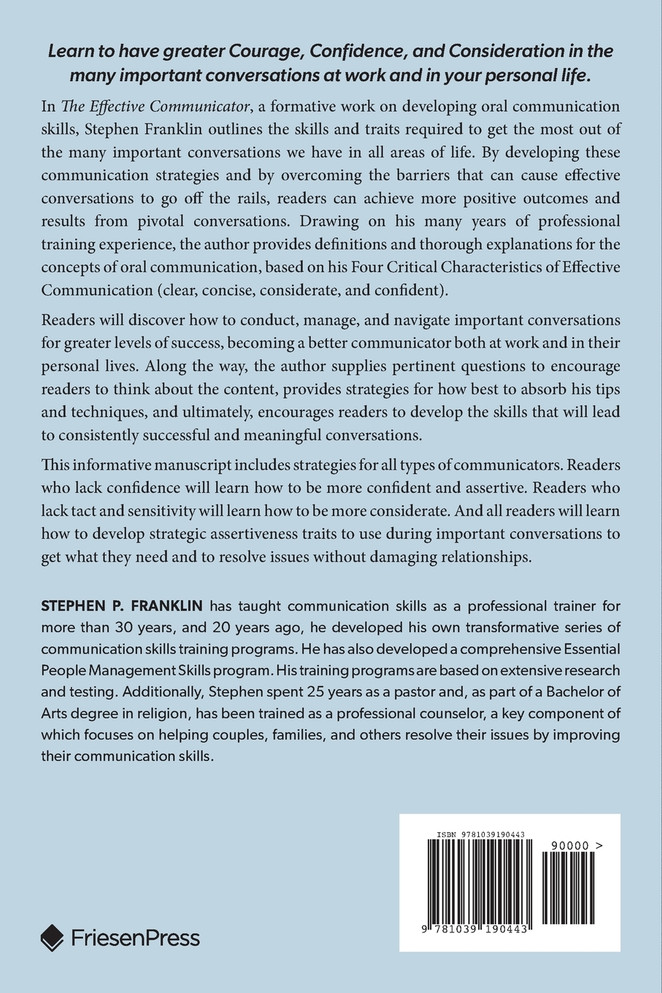 The Effective Communicator