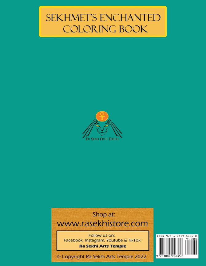 Sekhmet's Enchanted Coloring Book