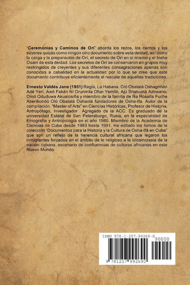 Ceremonias y Caminos de Orí