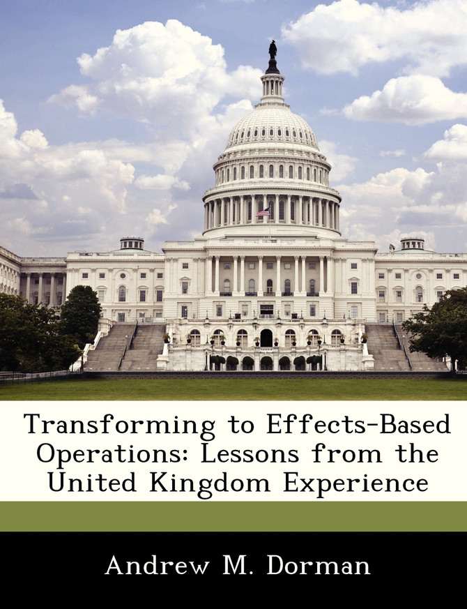 Transforming to Effects-Based Operations
