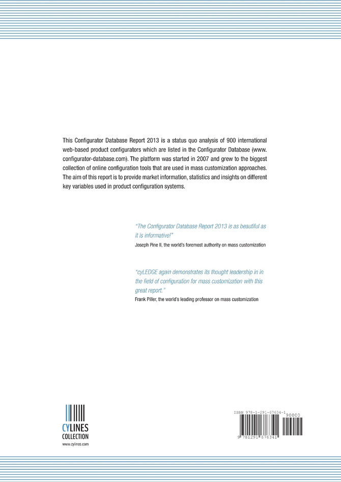 Configurator Database Report 2013, B/W Edition