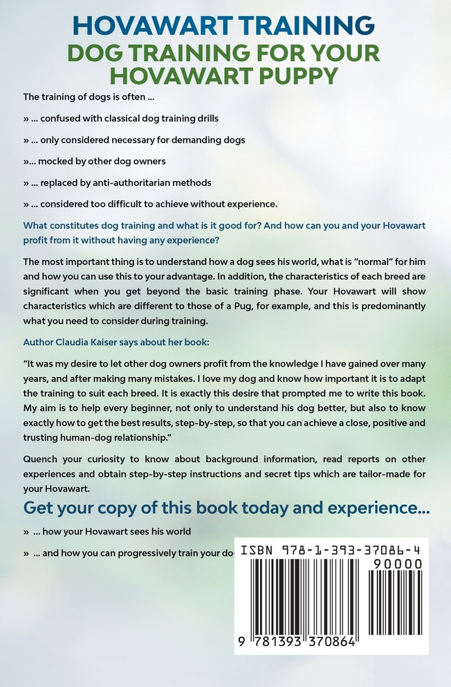 Hovawart Training - Dog Training for your Hovawart puppy