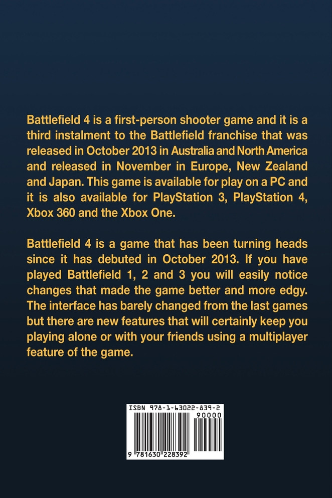 Battlefield 4 Game Guide and Tips