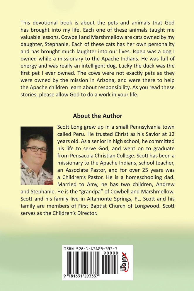 LIFE LESSONS, WITHOUT THE FLEAS