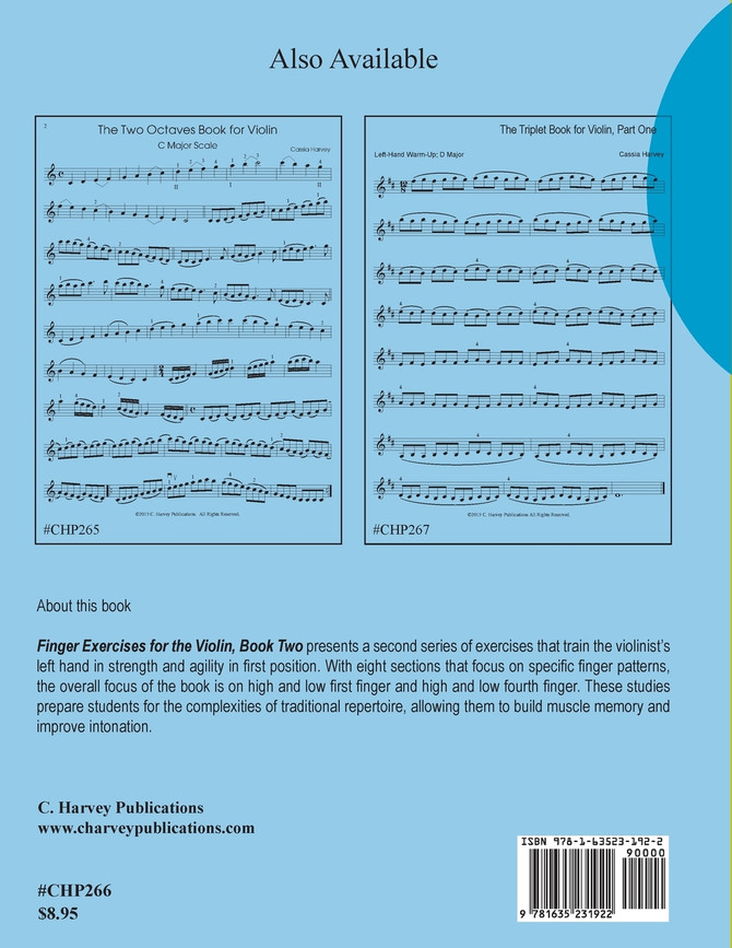 Finger Exercises for the Violin, Book Two