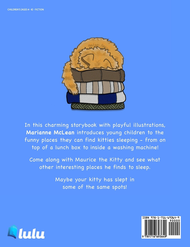 Kitties Sleep in Funny Places