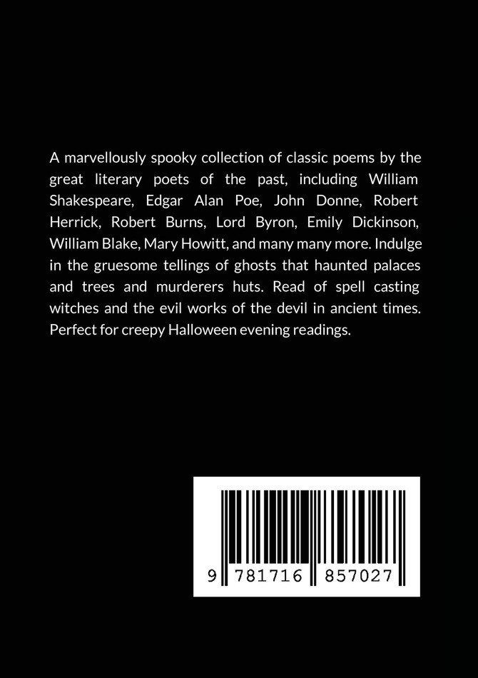 Poetry of Nightmares, Classic Spooky Poems From the Past