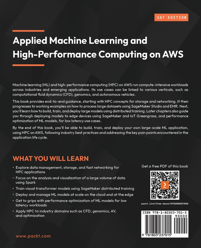Applied Machine Learning and High-Performance Computing on AWS
