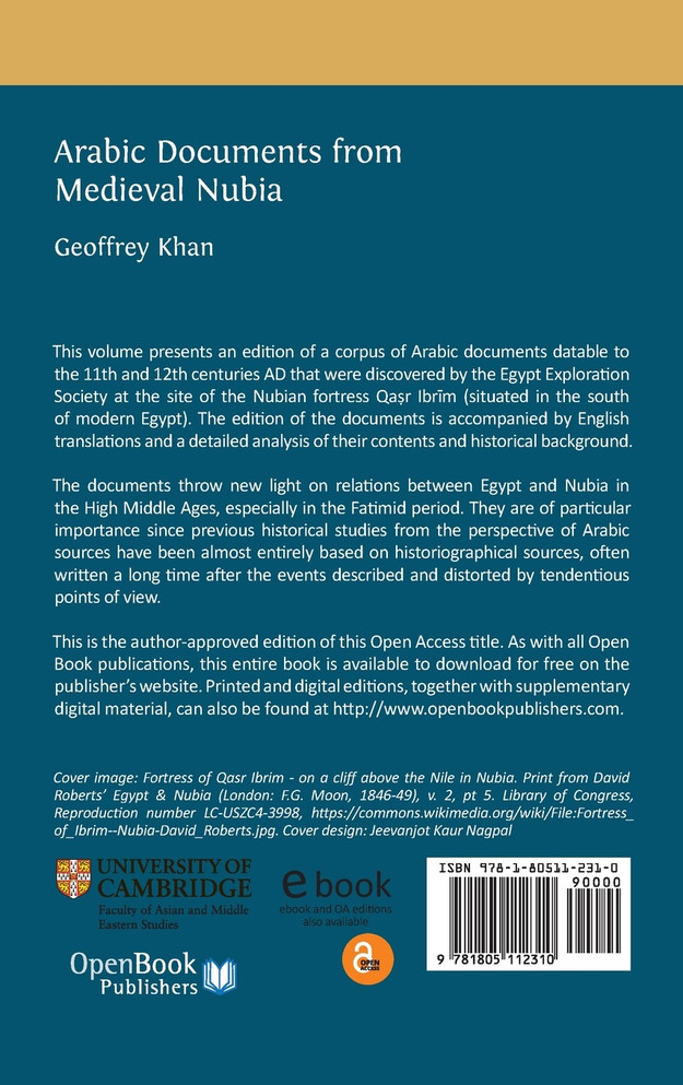 Arabic Documents from Medieval Nubia