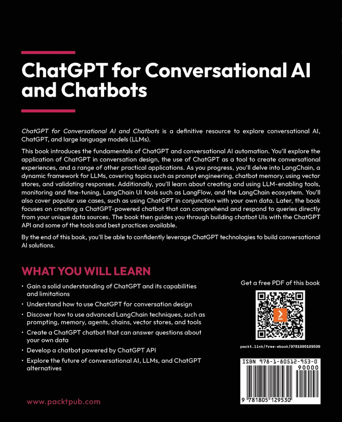 ChatGPT for Conversational AI and Chatbots