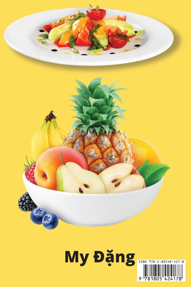 Sách dạy nấu ăn salad trái cây thiết yếu