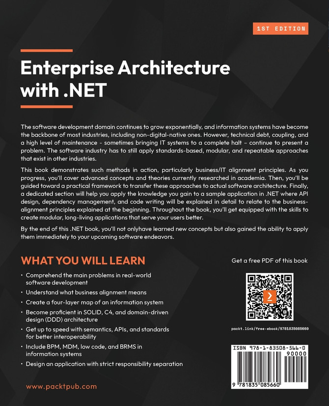Enterprise Architecture with .NET