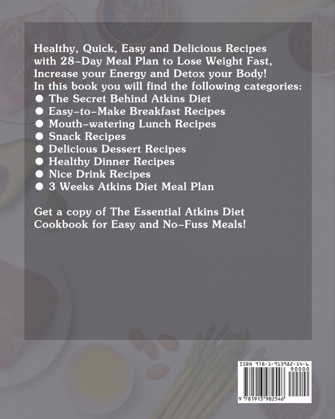 The Essential Atkins Diet Cookbook