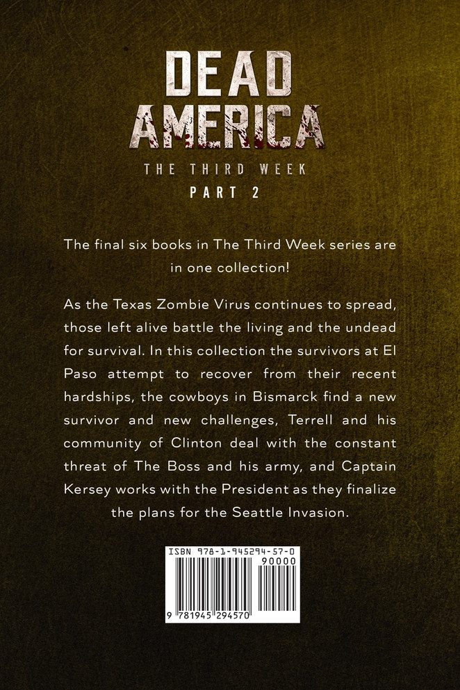 Dead America The Third Week Part Two - 6 Book Collection