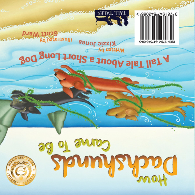 Comment les teckels sont venus au monde (French/English Bilingual Soft Cover)